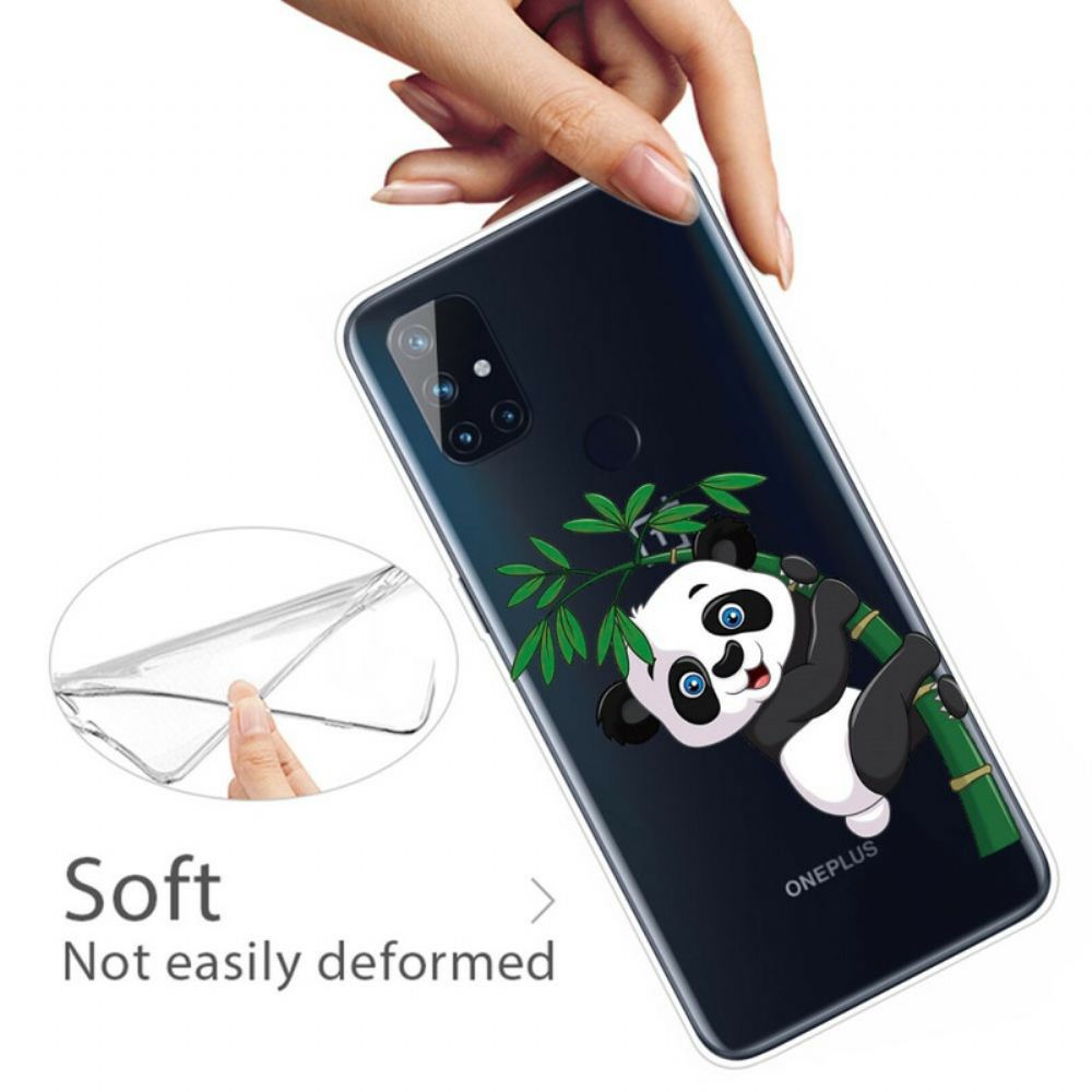 Kryt Na OnePlus Nord N10 Bezešvá Panda Na Bambusu