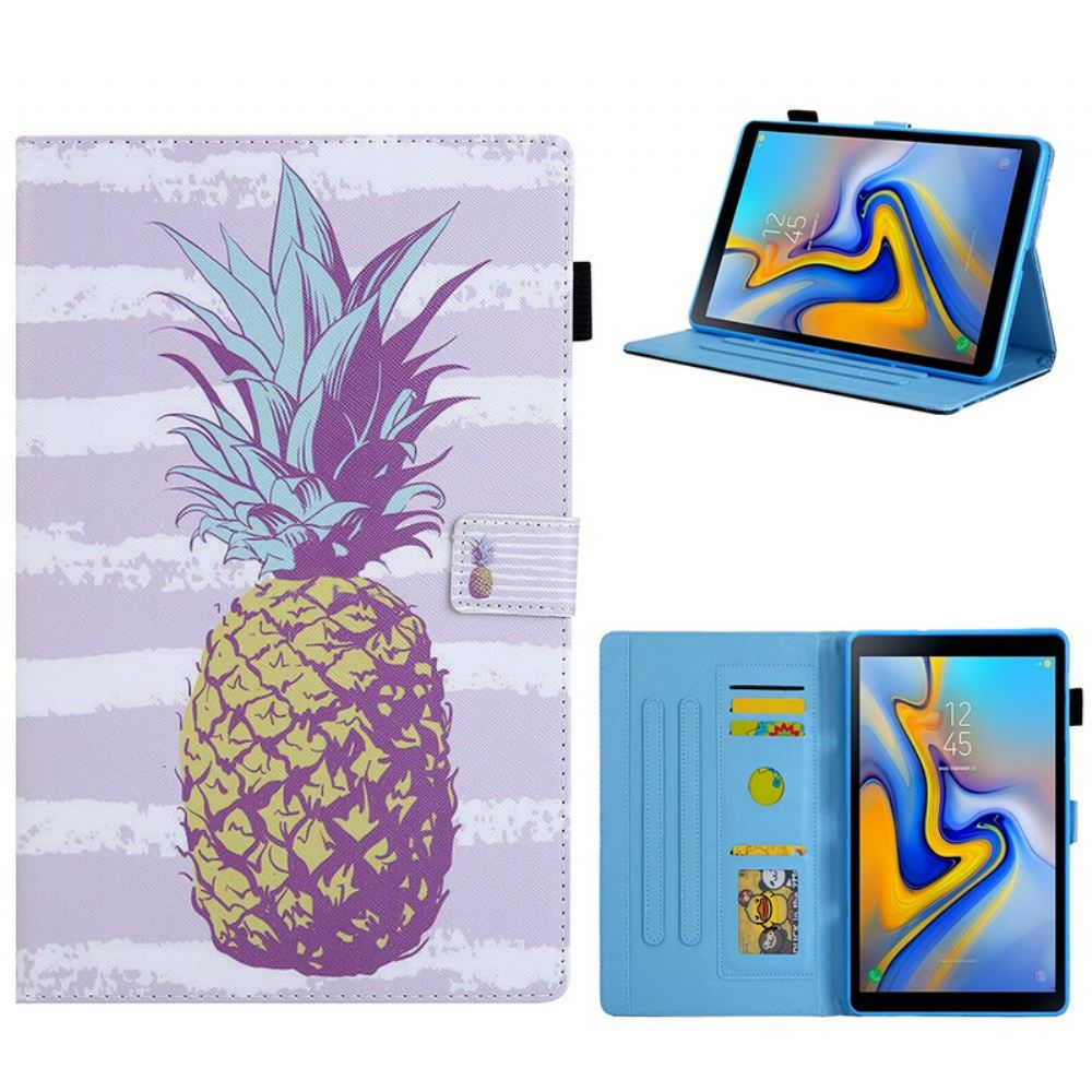 Flipové Pouzdro Na Samsung Galaxy Tab A 8" (2019) Ananas