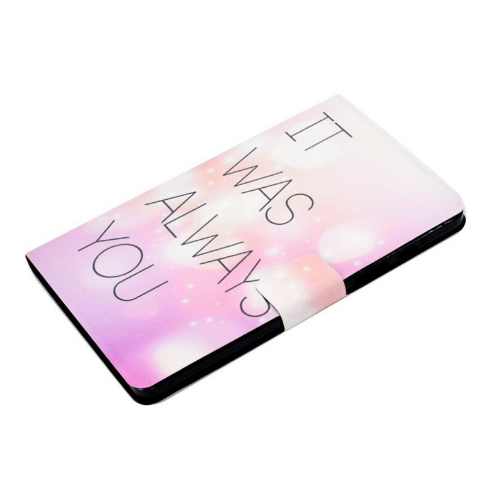 Kožené Pouzdro Na Samsung Galaxy Tab A 8" (2019) Vždycky Jsi To Byl Ty