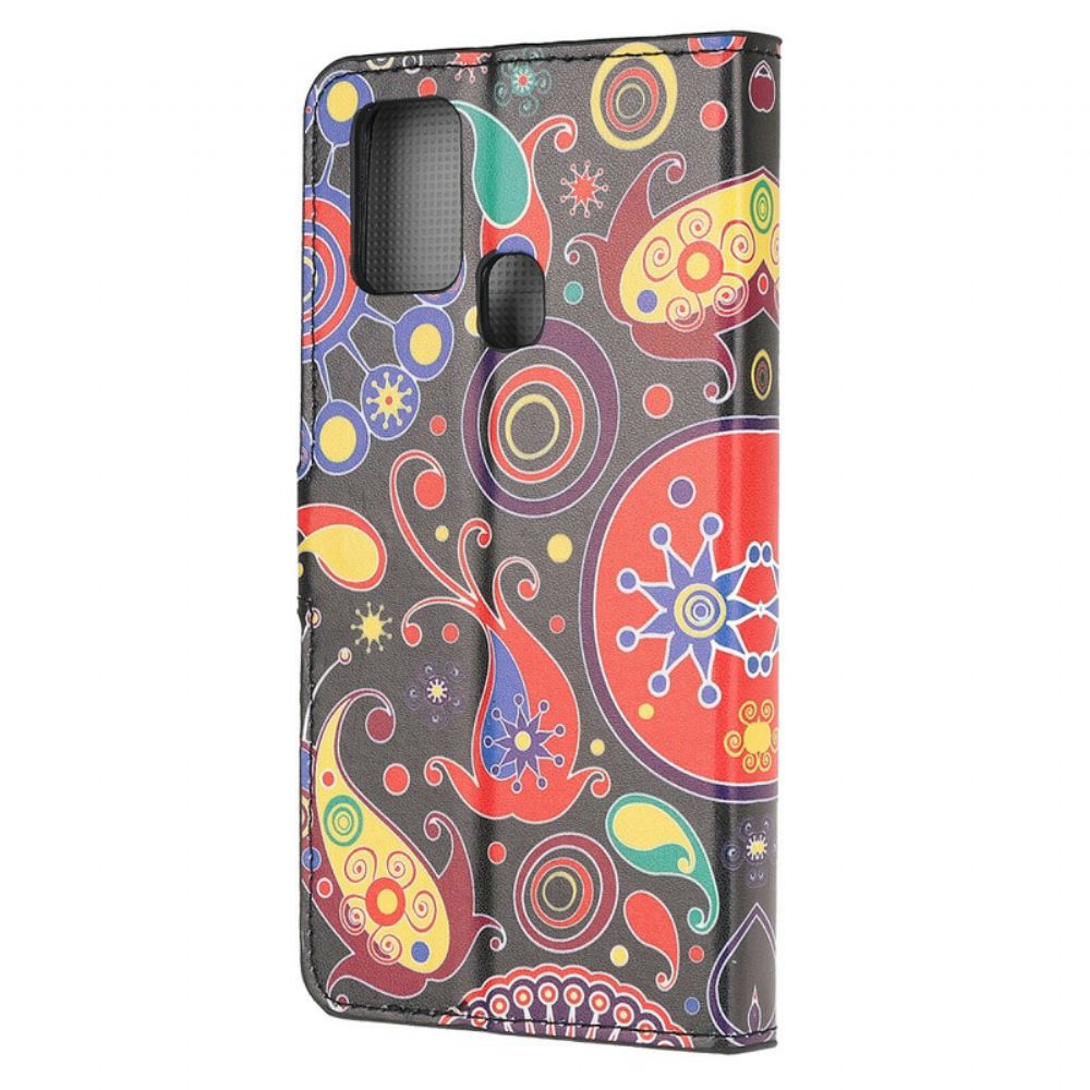 Flipové Pouzdro Na OnePlus Nord N100 Galaxy Design