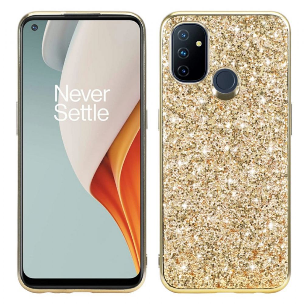 Kryt Na OnePlus Nord N100 Glitter Hybrid