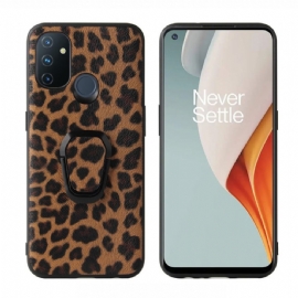 Kryt Na OnePlus Nord N100 Kroužek Ve Stylu Leoparda