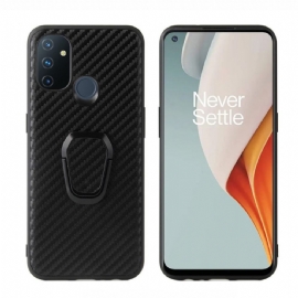 Kryt Na OnePlus Nord N100 Kroužek Z Uhlíkových Vláken