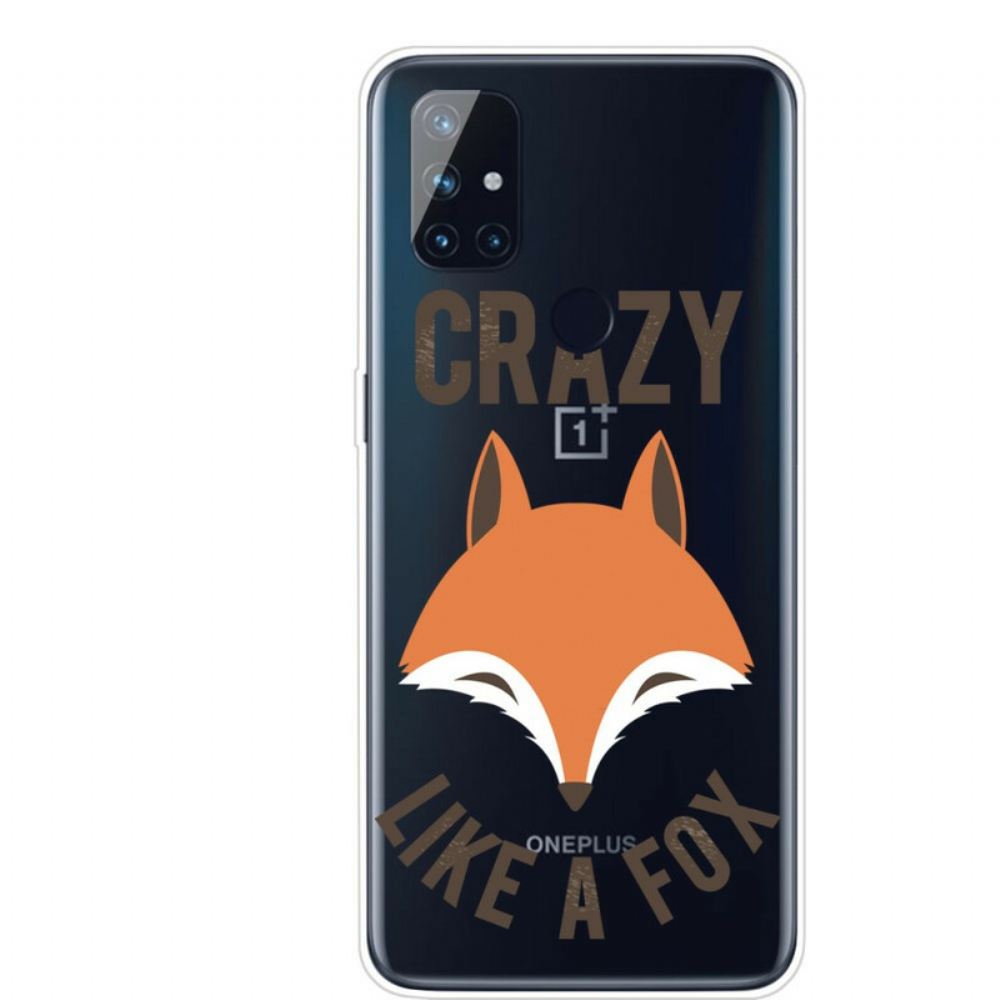 Kryt Na OnePlus Nord N100 Liška / Crazy Like A Fox