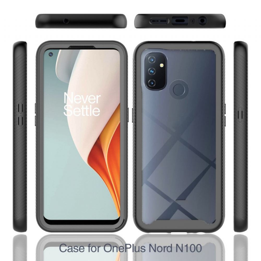 Kryt Na OnePlus Nord N100 Vymazat Okraje Hybridního Nárazníku