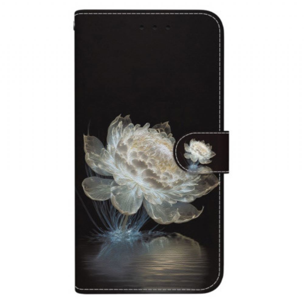 Kožený Kryt Xiaomi Redmi Note 13 Pro Plus 5g Peony Crystal Wallet