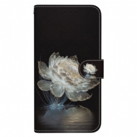 Kožený Kryt Xiaomi Redmi Note 13 Pro Plus 5g Peony Crystal Wallet