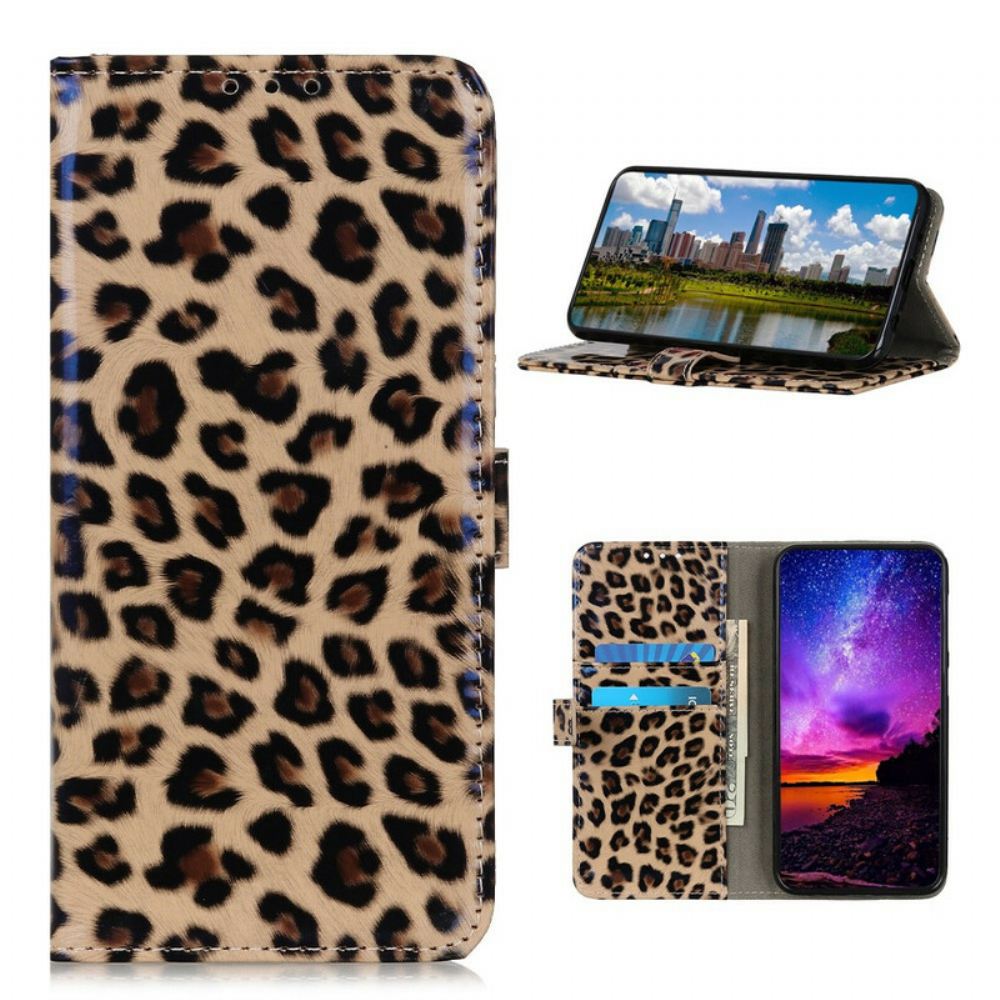 Flipové Pouzdro Na Samsung Galaxy S20 FE Leopard