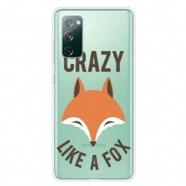 Kryt Na Samsung Galaxy S20 FE Liška / Crazy Like A Fox