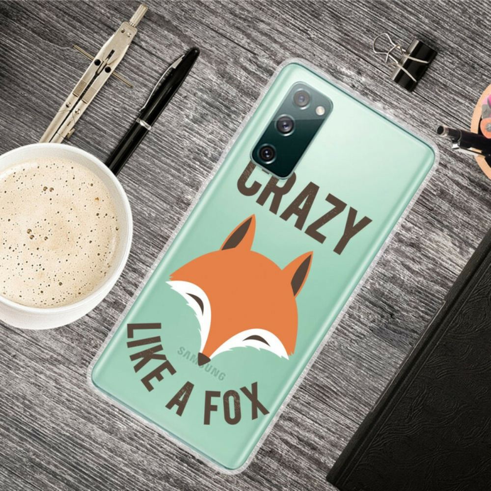 Kryt Na Samsung Galaxy S20 FE Liška / Crazy Like A Fox