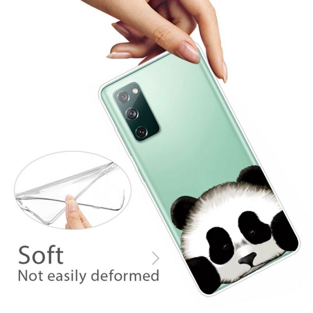 Kryt Na Samsung Galaxy S20 FE Průhledná Panda