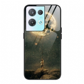 Kryt Na Oppo Reno 8 Pro Tvrzené Sklo Moon Man