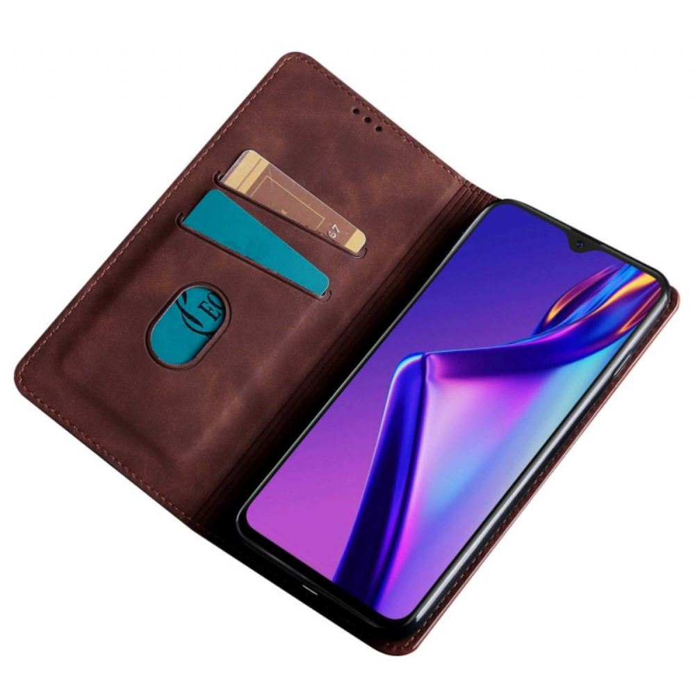 Kryty Na Mobil Na Oppo Reno 8 Pro Flipové Pouzdro Kožený Efekt