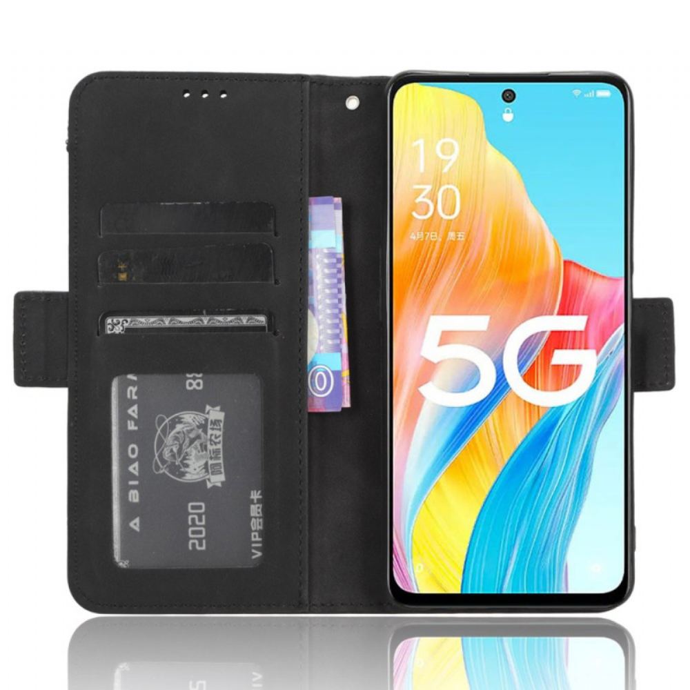 Kožený Kryt Oppo A98 5g Multi-card