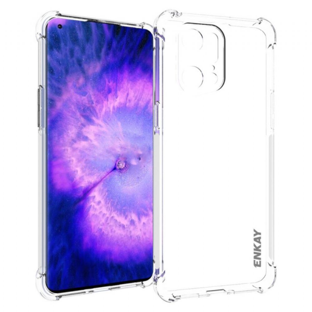 Kryt Na Oppo Find X5 Pro Transparentní Enkay