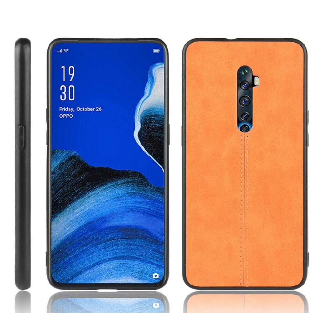 Kryty Na Mobil Na Oppo Reno 2Z Stylové Kožené Šití