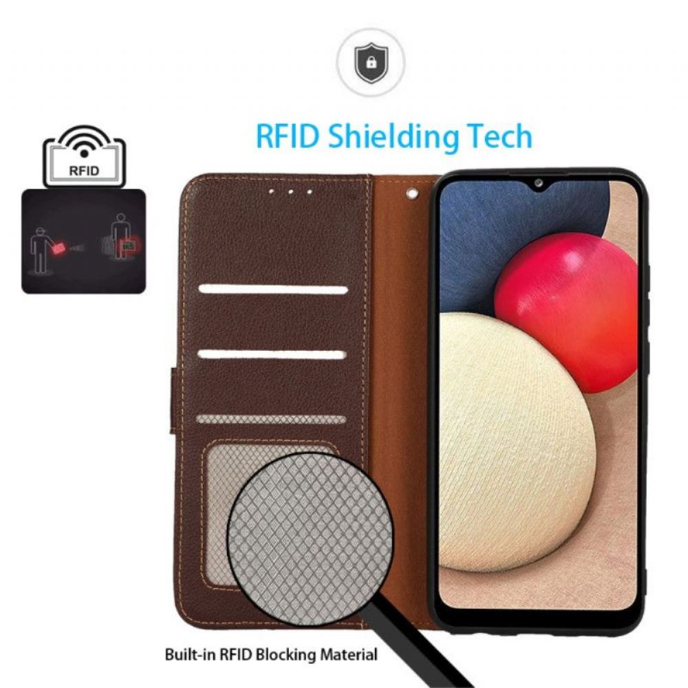 Flipové Pouzdro Na iPhone 15 Rfid Khazneh