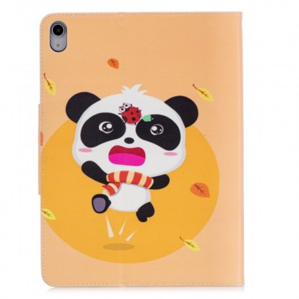 Flipové Pouzdro Na iPad Air (2022) (2020) / Pro 11" Panda Beruška