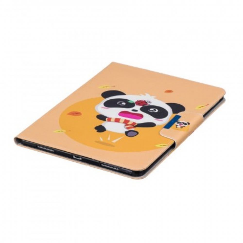 Flipové Pouzdro Na iPad Air (2022) (2020) / Pro 11" Panda Beruška