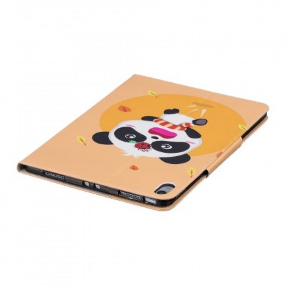 Flipové Pouzdro Na iPad Air (2022) (2020) / Pro 11" Panda Beruška