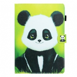 Flipové Pouzdro Na iPad Air (2022) (2020) / Pro 11" Roztomilá Panda