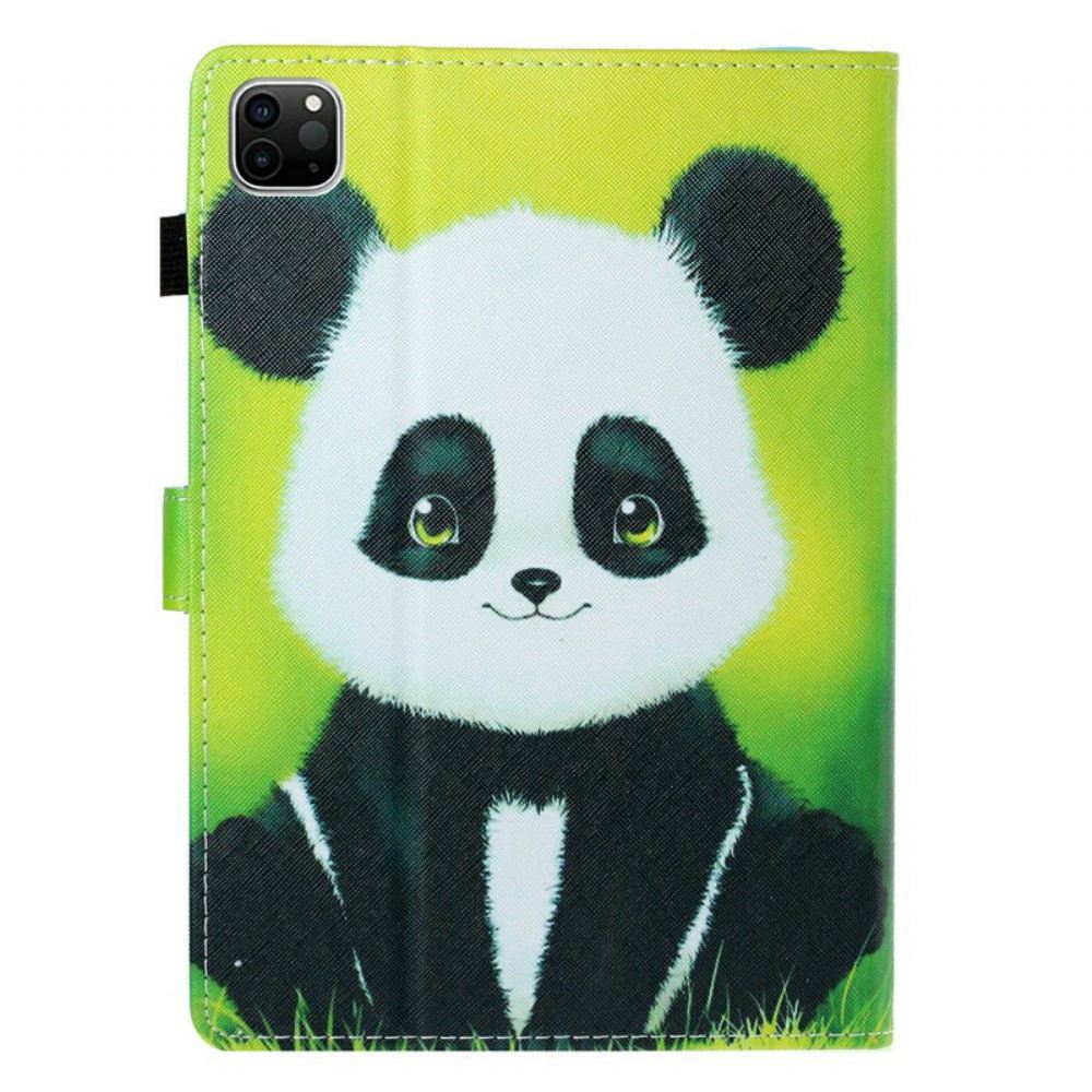 Flipové Pouzdro Na iPad Air (2022) (2020) / Pro 11" Roztomilá Panda