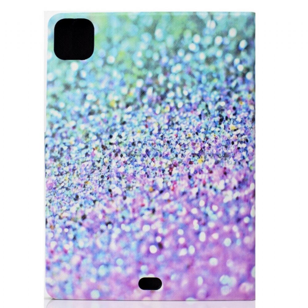 Kožené Pouzdro Na iPad Air (2022) (2020) / Pro 11" Glitter Gradient