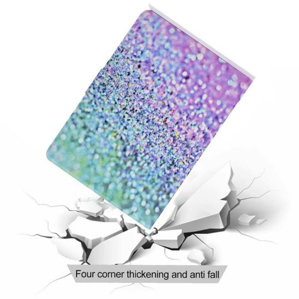 Kožené Pouzdro Na iPad Air (2022) (2020) / Pro 11" Glitter Gradient