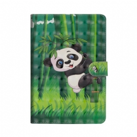 Kožené Pouzdro Na iPad Air (2022) (2020) / Pro 11" Světelné Body Panda