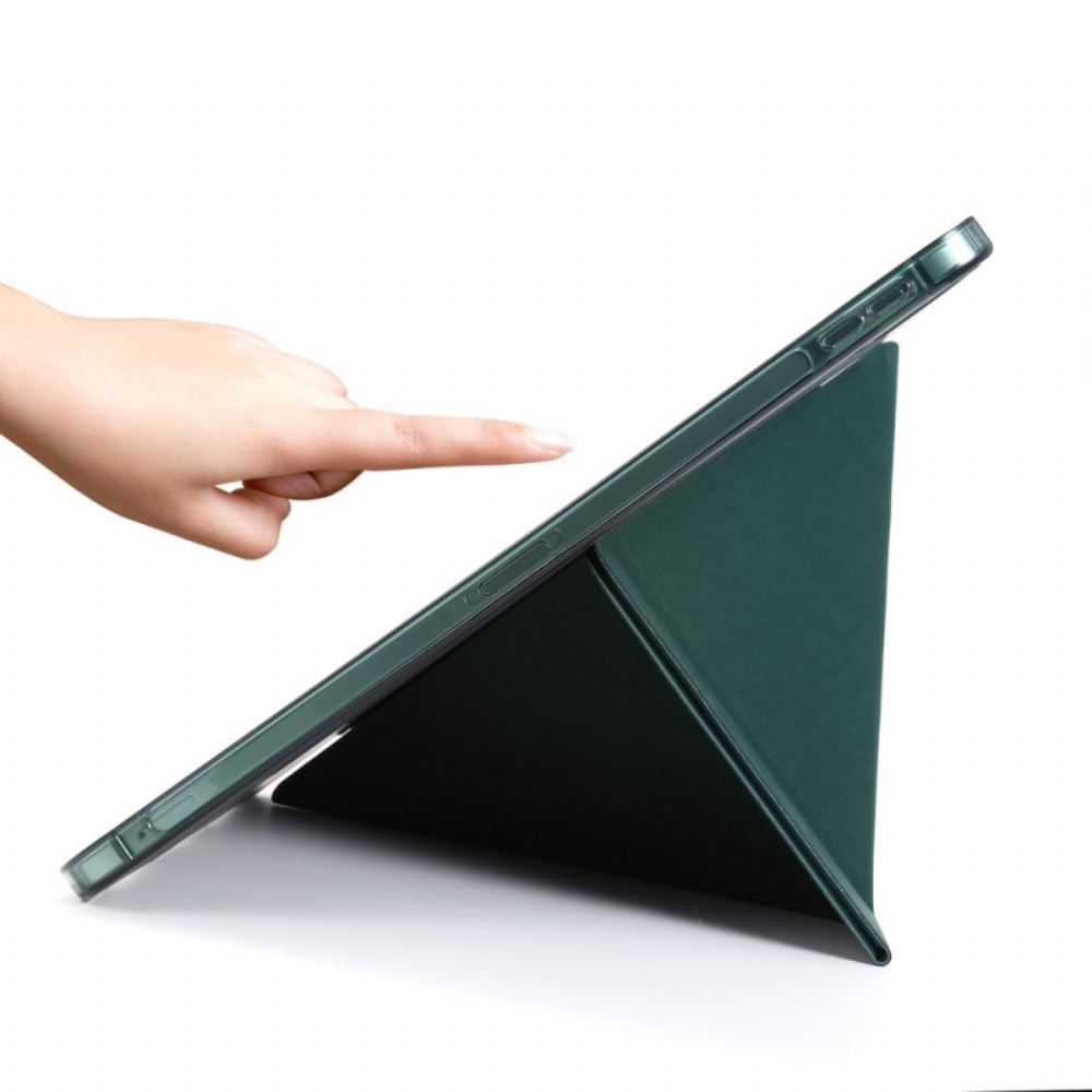 Kryty Na Mobil Na iPad Air (2022) (2020) / Pro 11" Origami Z Umělé Kůže