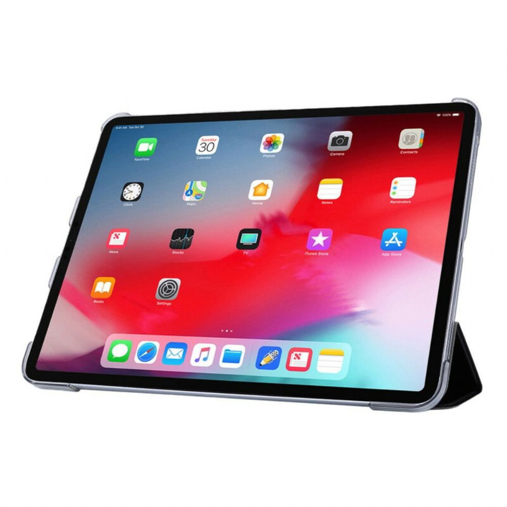 Kryty Na Mobil Na iPad Air (2022) (2020) / Pro 11" Textura Hedvábí Z Umělé Kůže