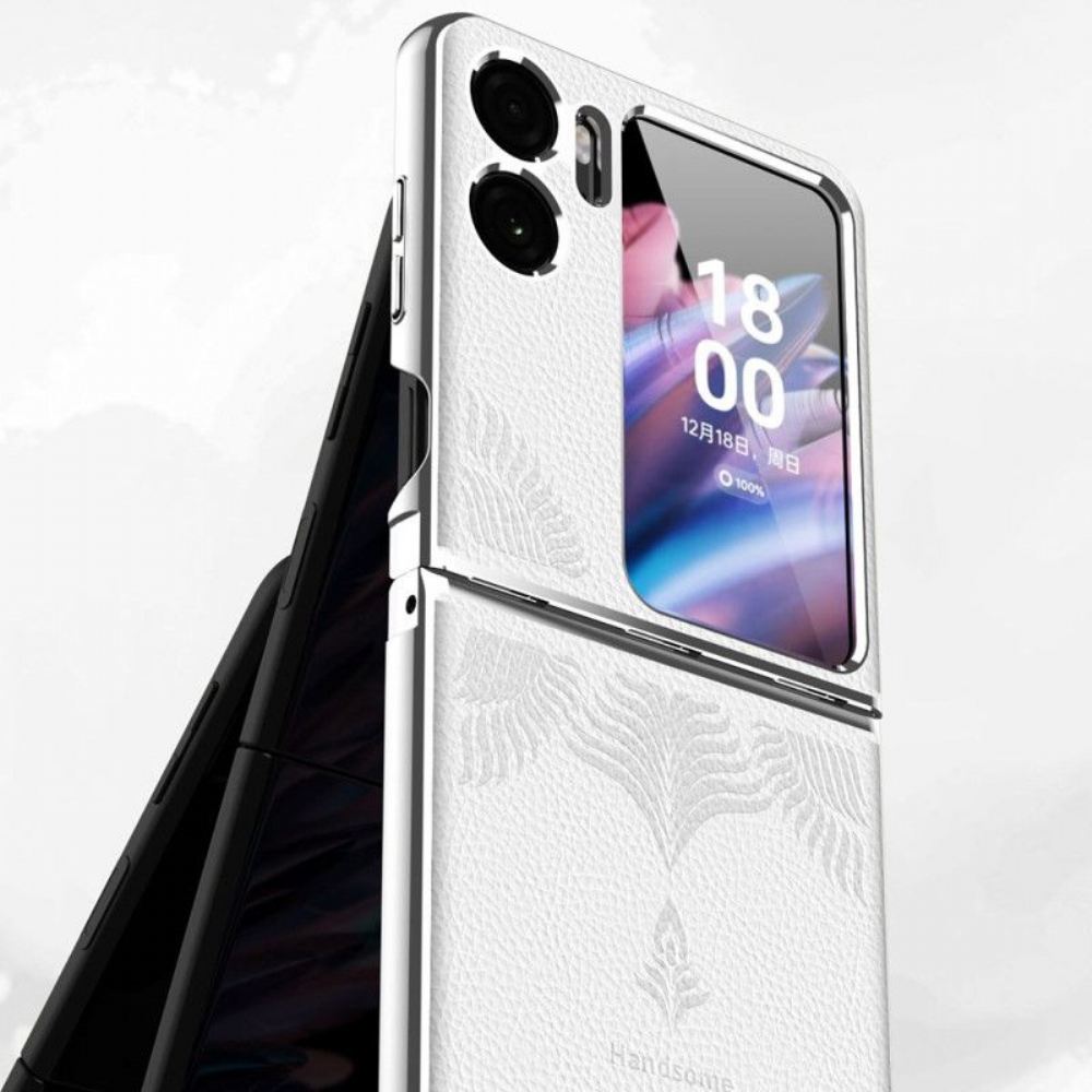 Kryt Na Oppo Find N2 Flip Flipové Pouzdro Styl Liči Kůže