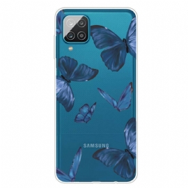 Kryt Na Samsung Galaxy A12 / M12 Divocí Motýli