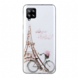 Kryt Na Samsung Galaxy A12 / M12 Transparentní Bonjour Paris