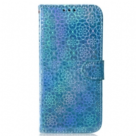 Kožený Kryt Samsung Galaxy A55 5g Strappy Disco Style