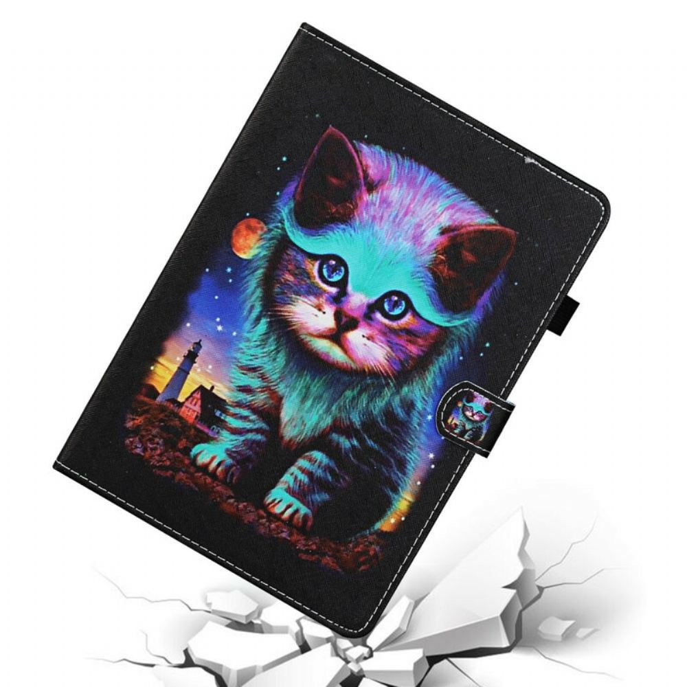 Flipové Pouzdro Na Samsung Galaxy Tab A 10.1 (2019) Elektrická Kat