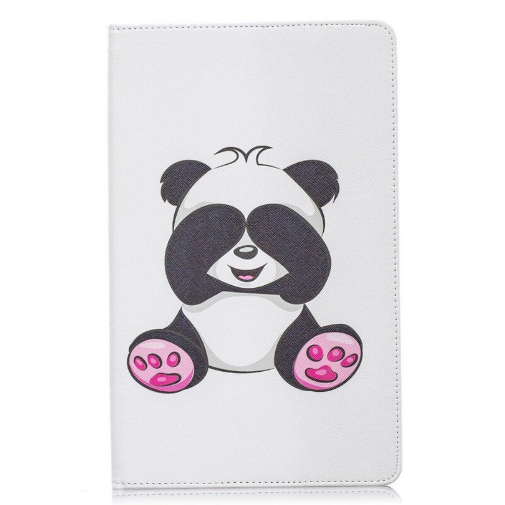 Kožené Pouzdro Folio Na Samsung Galaxy Tab A 10.1 (2019) Panda Zábava