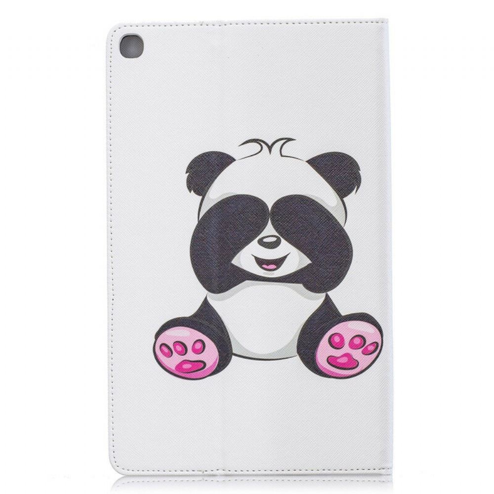 Kožené Pouzdro Folio Na Samsung Galaxy Tab A 10.1 (2019) Panda Zábava