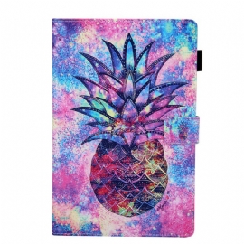 Kožené Pouzdro Na Samsung Galaxy Tab A 10.1 (2019) Funky Ananas