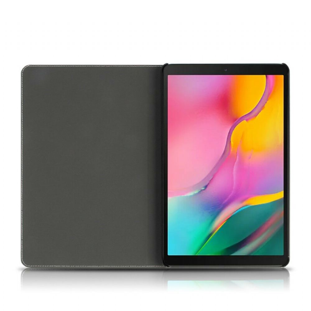 Pouzdra Na Samsung Galaxy Tab A 10.1 (2019) Prémiový Styl Z Pravé Kůže