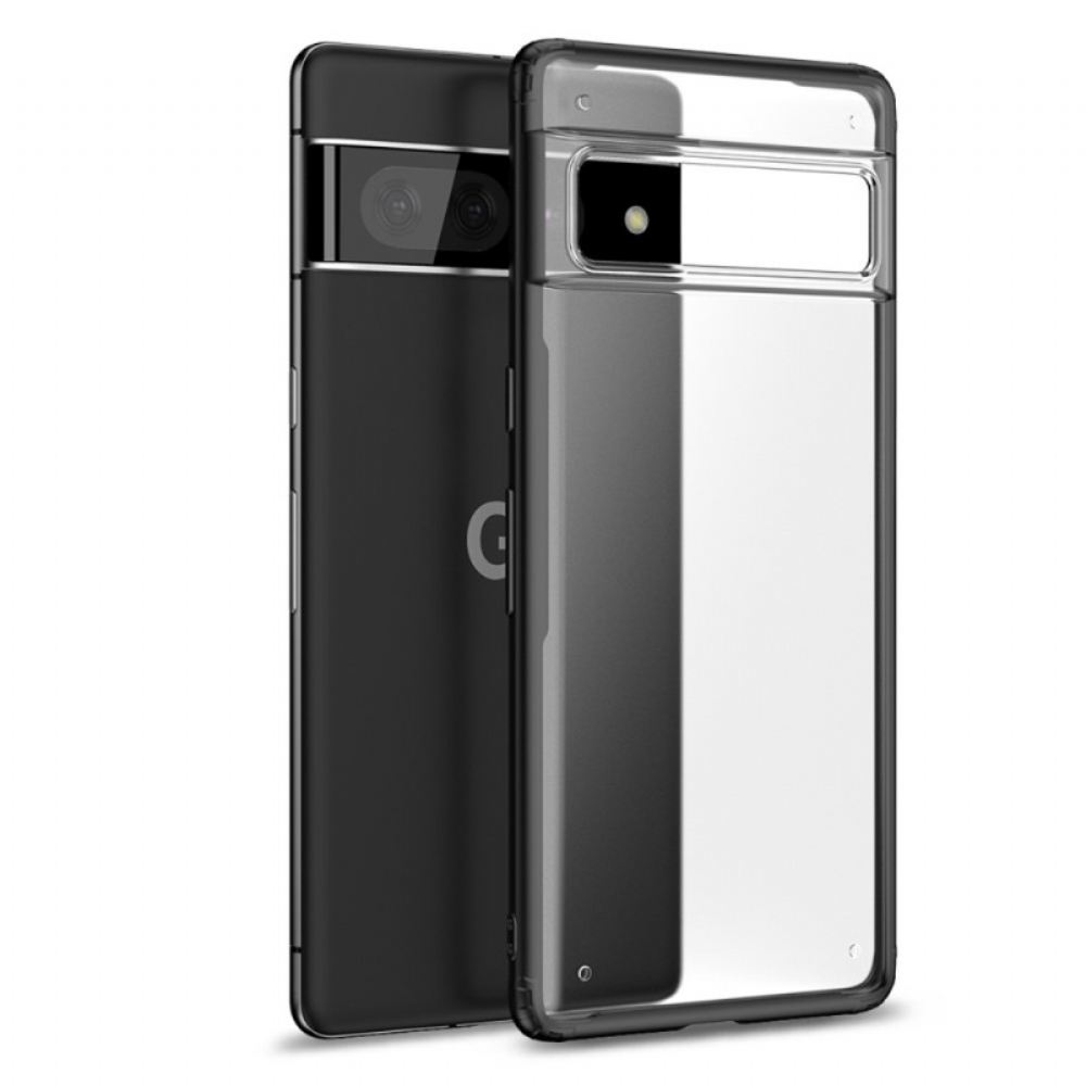 Kryt Na Google Pixel 7 Průsvitné Barevné Okraje