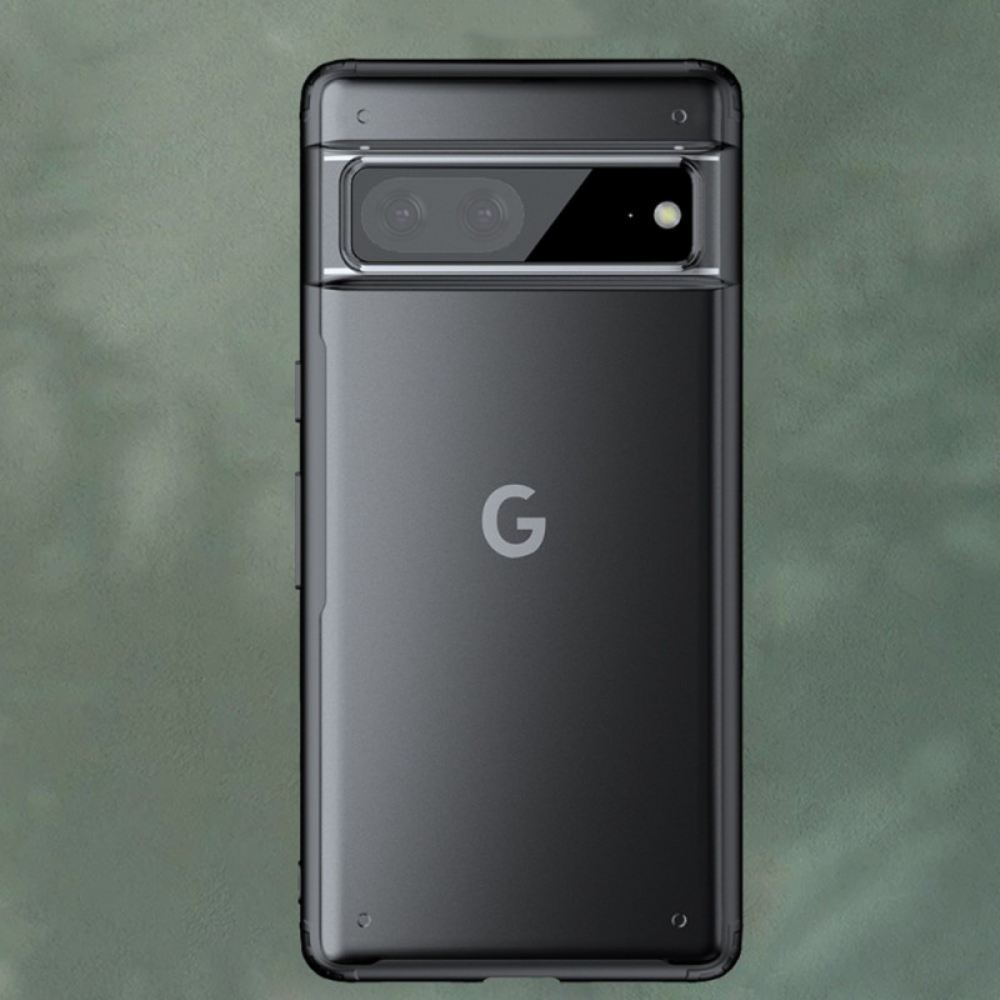 Kryt Na Google Pixel 7 Průsvitné Barevné Okraje