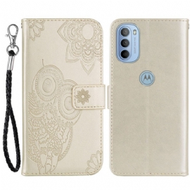 Flipové Pouzdro Na Moto G31 / Moto G41 Mandala Sova