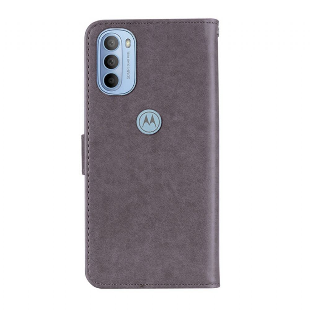 Flipové Pouzdro Na Moto G31 / Moto G41 Mandala Sova