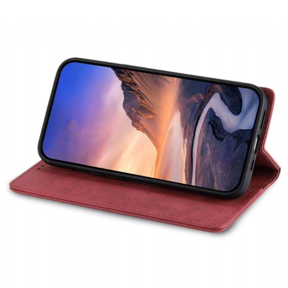 Kožené Pouzdro Folio Xiaomi Redmi Note 13 5g Klasický Styl