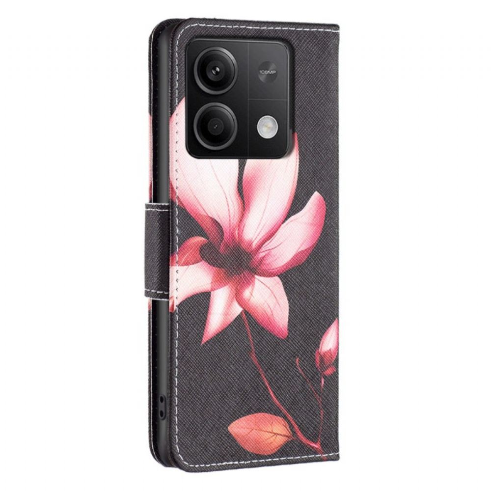 Kožený Kryt Xiaomi Redmi Note 13 5g Lotus