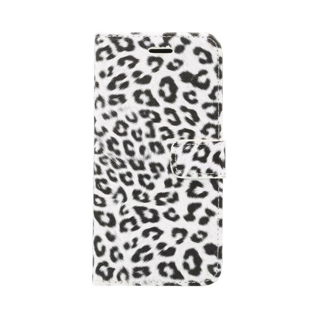 Kožené Pouzdro Na iPhone XS Max Luxusní Leopard