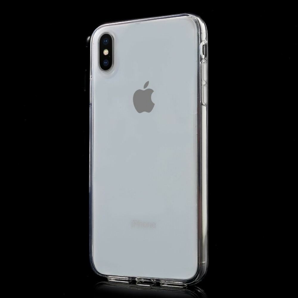 Kryt Na iPhone XS Max Barevný Průhledný Silikon