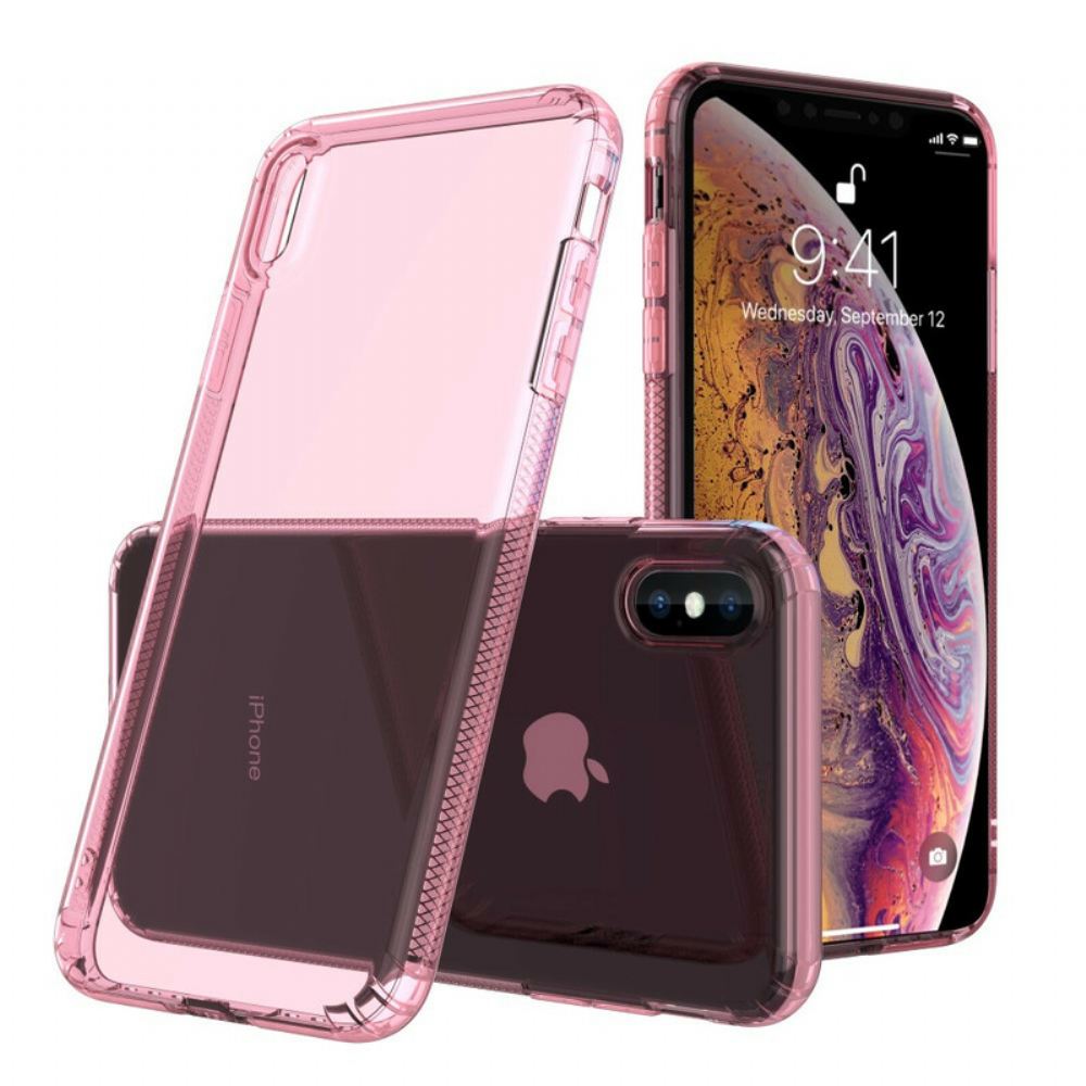 Kryt Na iPhone XS Max Průhledné Ochranné Polštáře Leeu