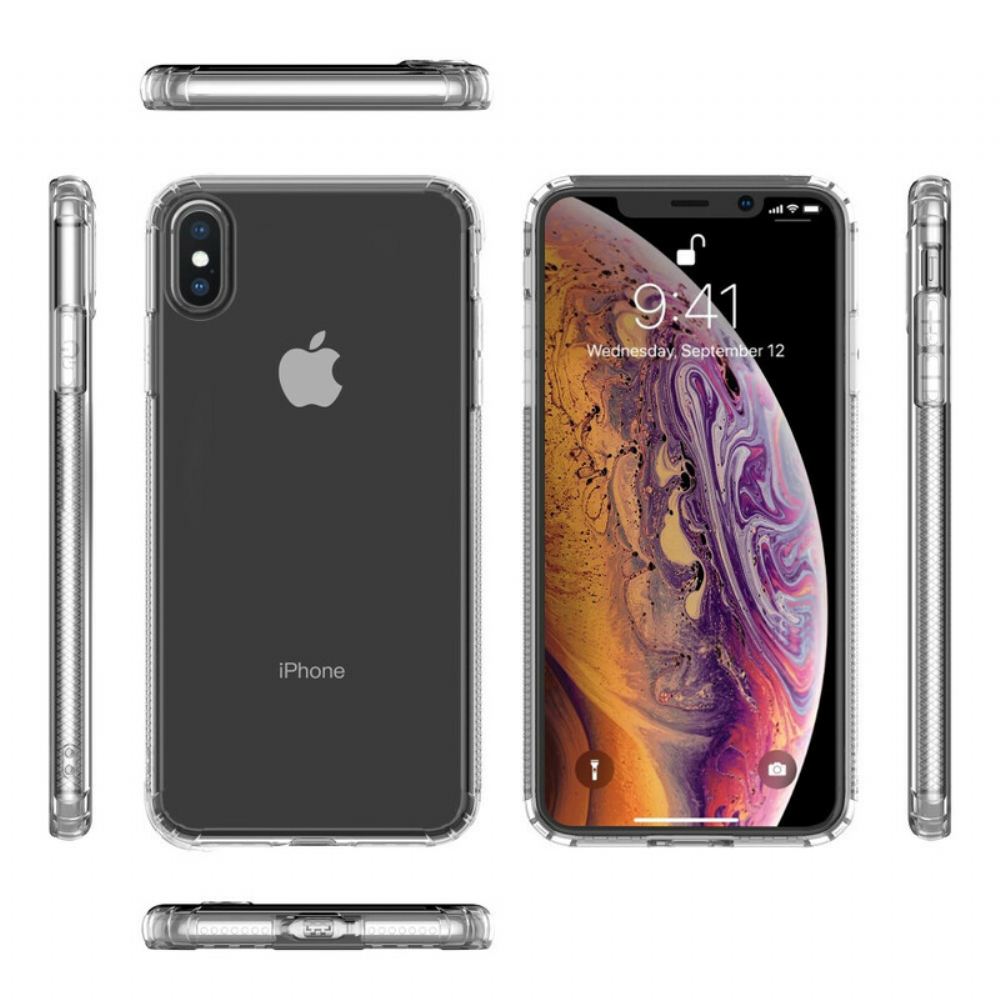 Kryt Na iPhone XS Max Průhledné Ochranné Polštáře Leeu